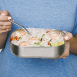 Black+Blum Lunch Box Small Blauw – 175×130×50 mm | Compact, Goed georganiseerd & 100 % Lekvrij