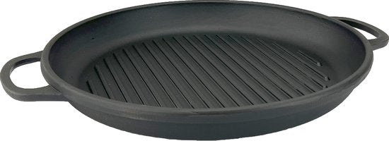 Maysternya Gietijzeren Grillpan - Ø 34 x 4 cm