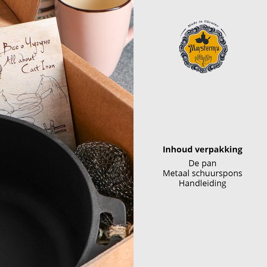 Maysternya Gietijzeren Grillplaat 35 x 35 x 4 cm - Vierkant