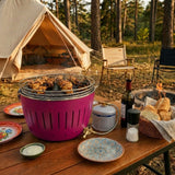 LotusGrill Classic Hybrid - Ø 350 mm - Paars - Beschikbaar tot 5 personen