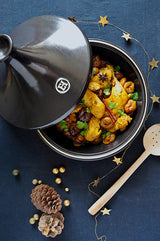 Emile Henry Tajine E-box - Ø320mm - Fusain - Keramische Tajine met Geschenkverpakking