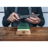 Kotai Slijpset – Wetsteen 400/1000 grit met Bamboe Voet & Hoekgeleider