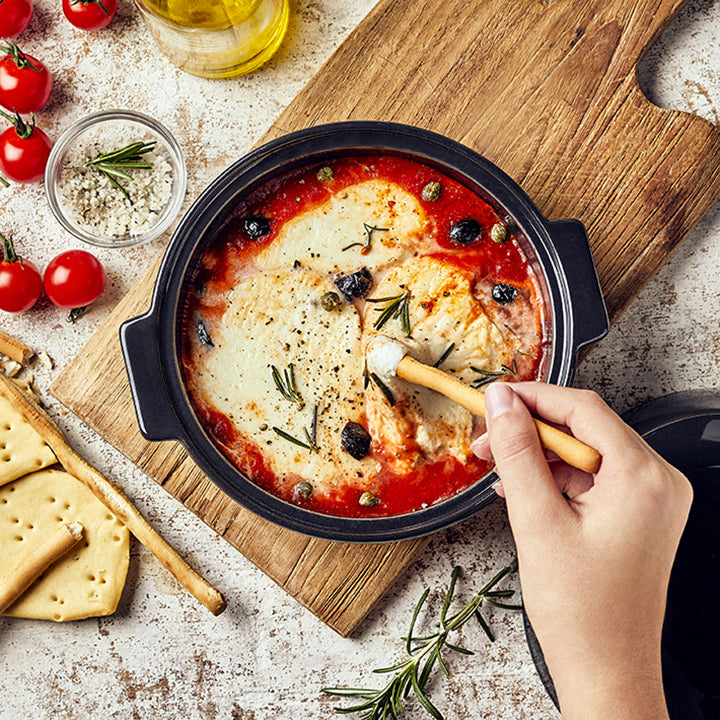 Emile Henry Cheese Baker - 195x175x100mm - Fusain