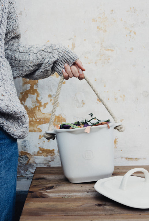 Emile Henry Compostbakje - 3.25Ltr - Argile