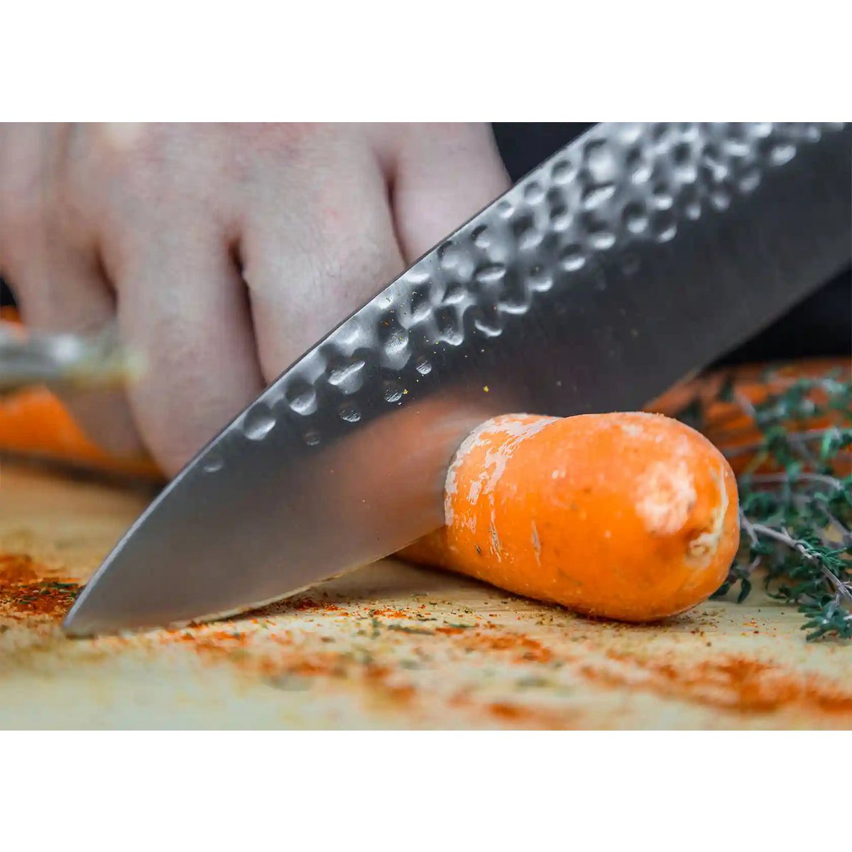 Kotai Gyuto Koksmes 200 mm – Met Bamboe Saya - Geleverd in een Luxe bamboe geschenkverpakking