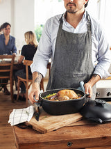 Emile Henry Kookpan ovaal Delight - 4.5Ltr - Slate