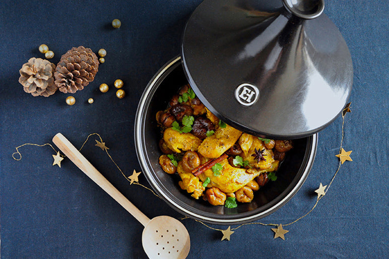 Emile Henry Tajine - Ø320mm - Fusain