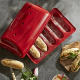 Emile Henry Baguettesvorm mini E-box - 390x230mm - Grand Cru
