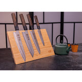 Kotai Magnetische Bamboe Messenhouder (Opvouwbaar) – 30 x 22 cm