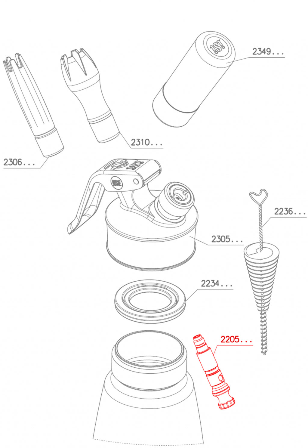 iSi Ventiel Profi Whip