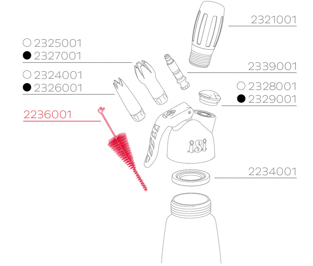 iSi Reinigingsborstel