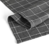 Walra Keukendoek Dry with Cubes – 100% Katoen – Modern Design - Groen