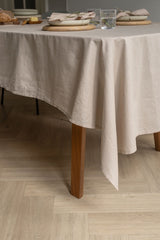 Walra Tafellaken Lovely Linen - 140x240cm - Naturel