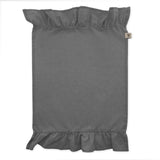 Walra Servet Set Lovely Linnen Ruffles 4-delig - Grijs