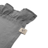 Walra Servet Set Lovely Linnen Ruffles 4-delig - Grijs