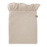 Walra Tafelkleed Lovely Linnen Ruffles - 140x320cm - Naturel