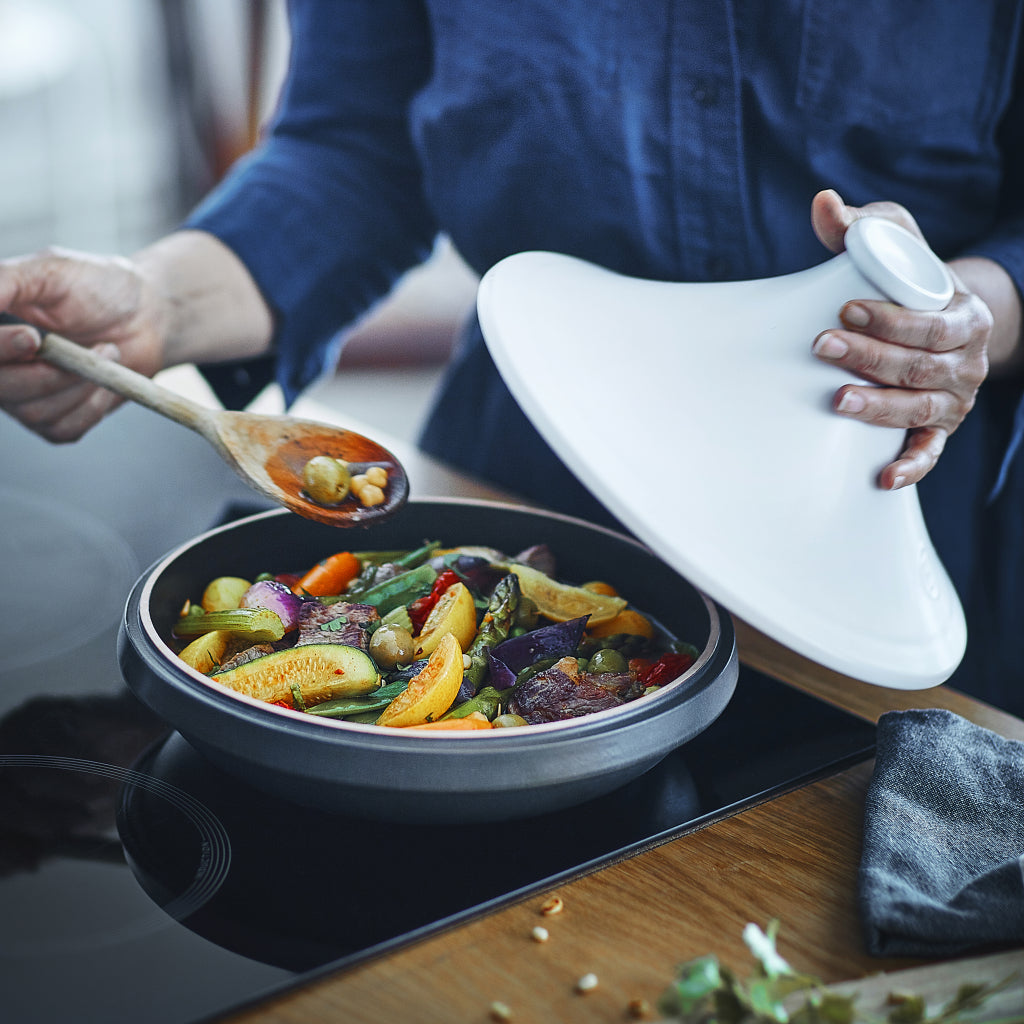 Emile Henry Tajine Delight E-box wit deksel - Ø275mm