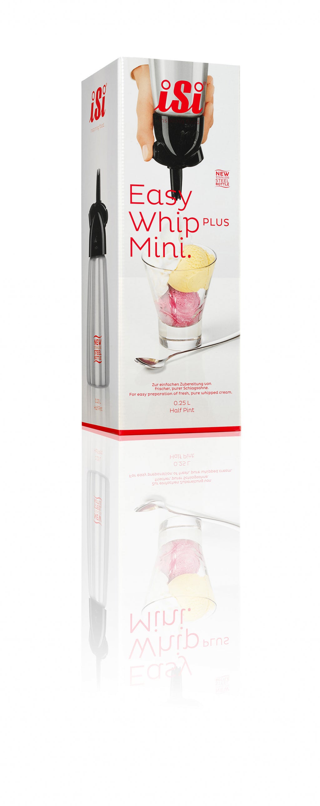 iSi Easy Whip Plus mini - zwart - 0.25 Ltr