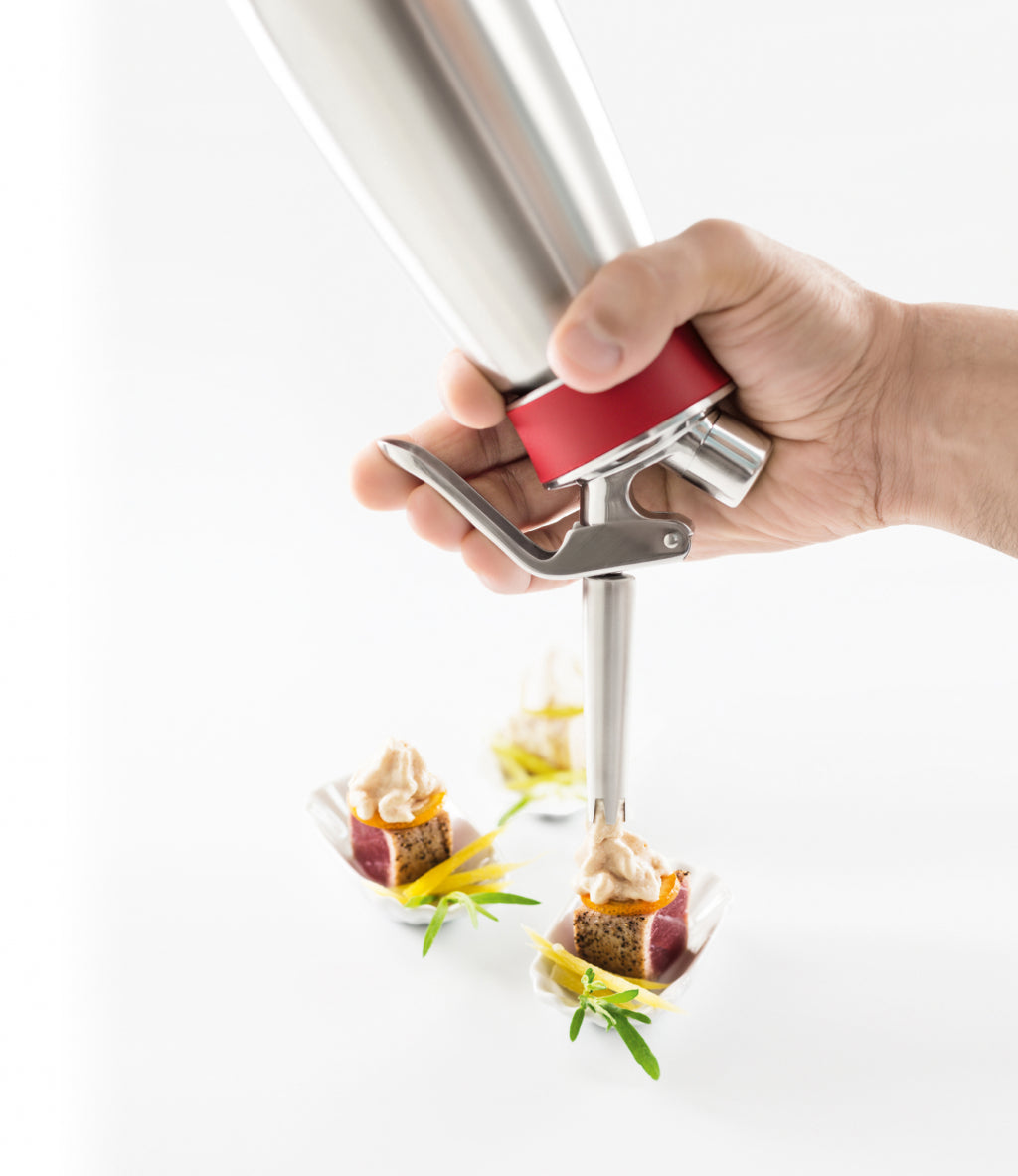 iSi Gourmet Whip Plus RVS 0.25 Liter  – Veelzijdige slagroom- en kooksyfoon
