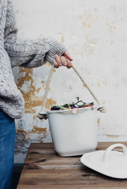 Emile Henry Compostbakje - 3.25Ltr - Argile