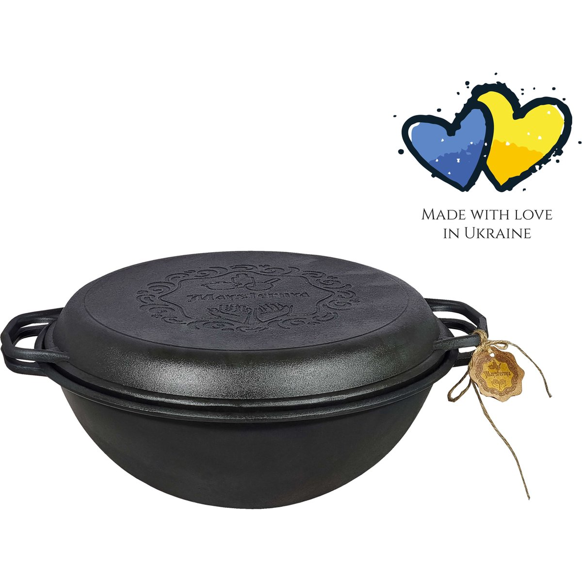 Maysternya Gietijzeren Dutch Oven - 12 Liter