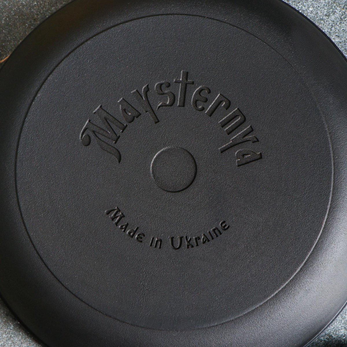 Maysternya Gietijzeren Barbecuepan met handvaten - Ø 20 x 4 cm