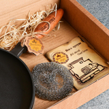 Maysternya Gietijzeren Pannenkoekenpan met houten handvat - Ø 22 x 2.5 cm