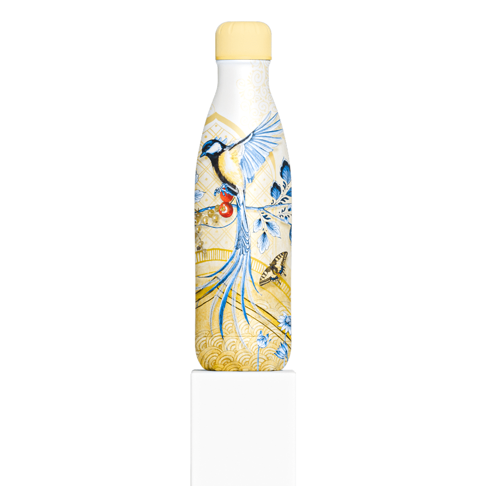 IZY Drinkfles Saffron Gold | 500ML Luxe & Duurzame Thermofles - Modern Mastery Collectie