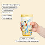 IZY Thermomok - Saffron Gold - 350ML Design Koffiebeker To Go - Modern Mastery Collectie