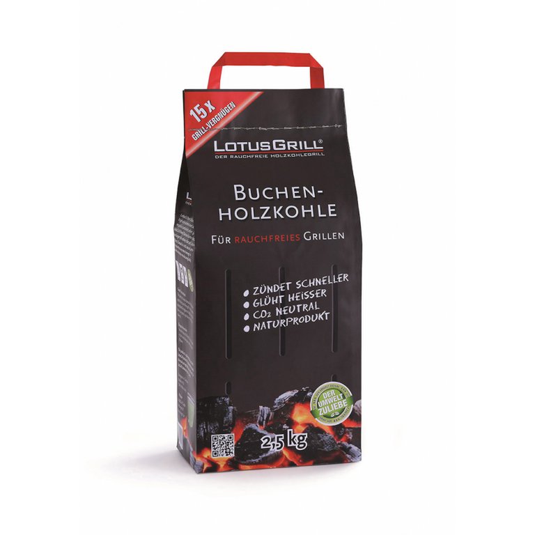 LotusGrill Houtskool Beuken zak - 2.5 kg