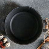 Maysternya Gietijzeren Braadpan met glazen deksel - 2 Liter