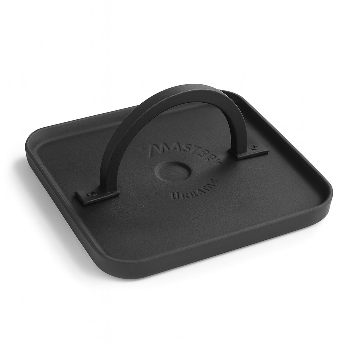 Maysternya Gietijzeren vierkante hamburgerpers  - Ø 21 cm