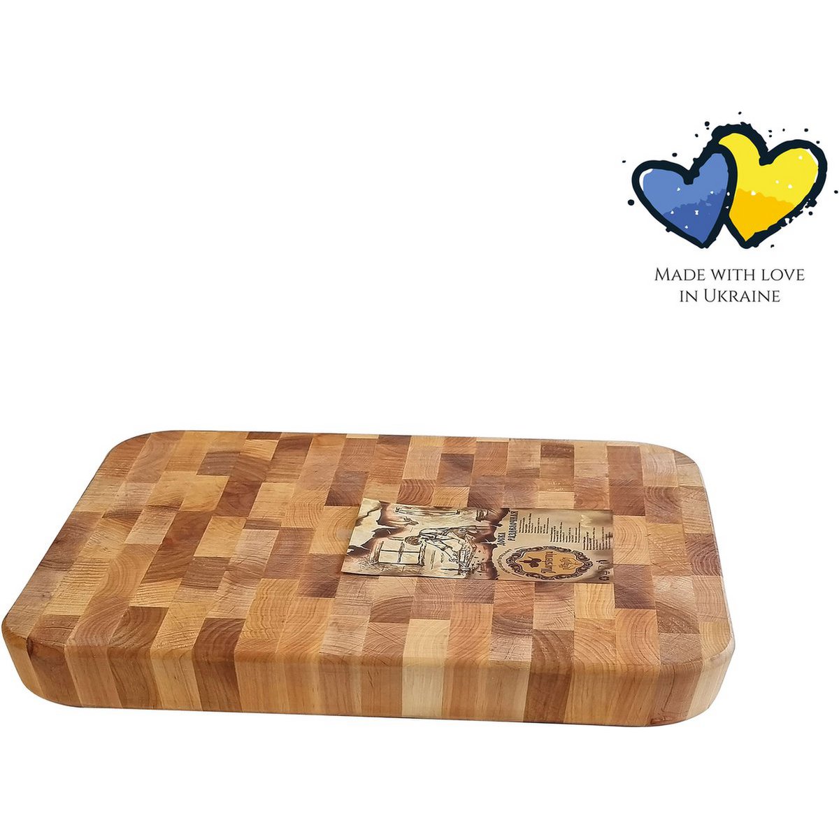 Maysternya Rechthoekige Massief Hakblok - 32.5 x 36.5 x 4.5 cm