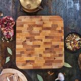 Maysternya Rechthoekige Massief Hakblok - 32.5 x 36.5 x 4.5 cm