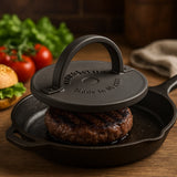 Maysternya Gietijzeren Hamburgerpers - Ø 20 cm