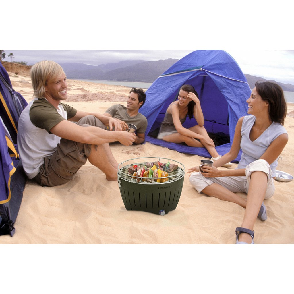 LotusGrill Mini - Ø 292 mm - Grijs - Beschikbaar tot 2 personen