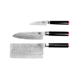 Kotai The Asian Set – 3 Messen: Schilmesje, Santoku & Hakmes - Geleverd in een Luxe bamboe geschenkverpakking