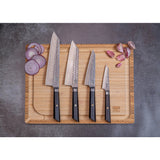 Kotai Bunka Complete Set Deluxe – 4 Messen + Messenzak & Aanzetstaal - Geleverd in een Luxe bamboe geschenkverpakking