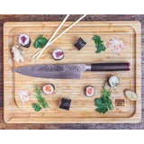 Kotai Bamboe Snijplank – Sapgroef & Verborgen Handvatten (40 x 30 cm)