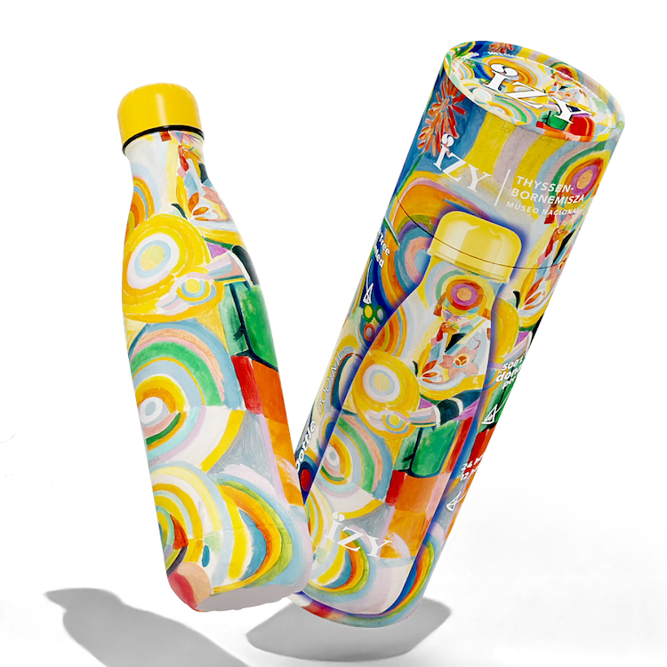 IZY Drinkfles - Portuguesa | 500ML Kunstzinnige & Duurzame Fles - Museum Thyssen Collectie