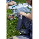 Black+Blum Glas Waterfles 0,6 L - Bordeaux Rood - 100 % Lekvrij, Elegantie & Duurzaamheid