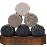 The Original ROCKS – Whiskey Chilling Stones voor de Echte Genieter - Geleverd in een geschenkverpakking
