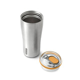 Black+Blum Thermo Reisbeker 0.6 Liter Oranje - Vak & lekvrij, warm & koud In één