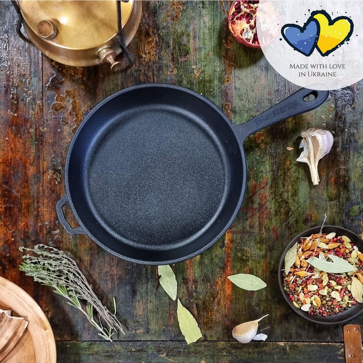 Maysternya Gietijzeren Koekenpan - Ø 24 x 4 cm