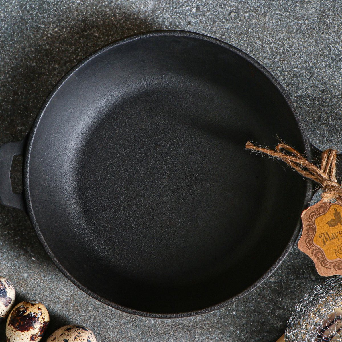 Maysternya Gietijzeren Koekenpan - Ø 24 x 4 cm