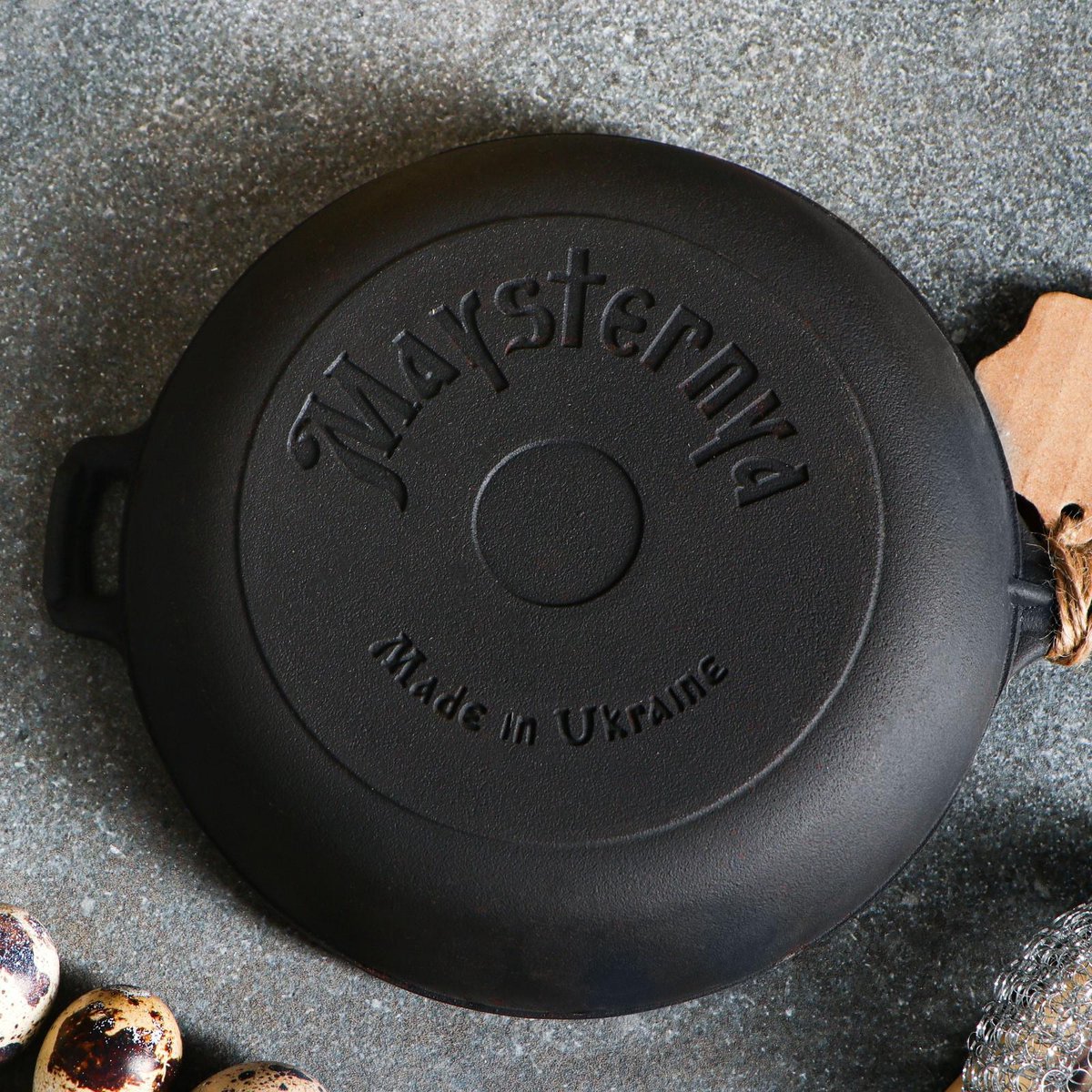 Maysternya Gietijzeren Koekenpan - Ø 24 x 4 cm